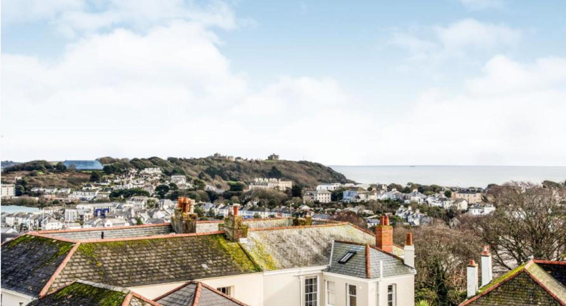 Falmouth Townhouse With Panoramic Sea View Terrace Εξωτερικό φωτογραφία